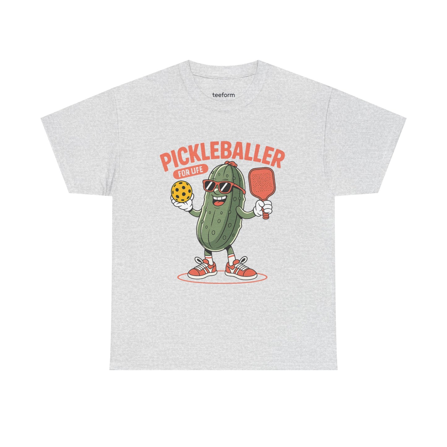 Pickleballer For Life Funny Pickleball T-Shirt
