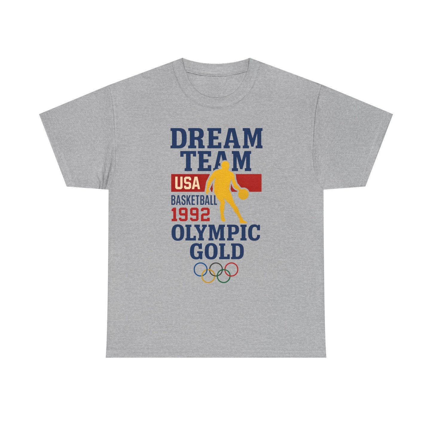 Ash 1992 Dream Team USA Olympic Gold Basketball Tee