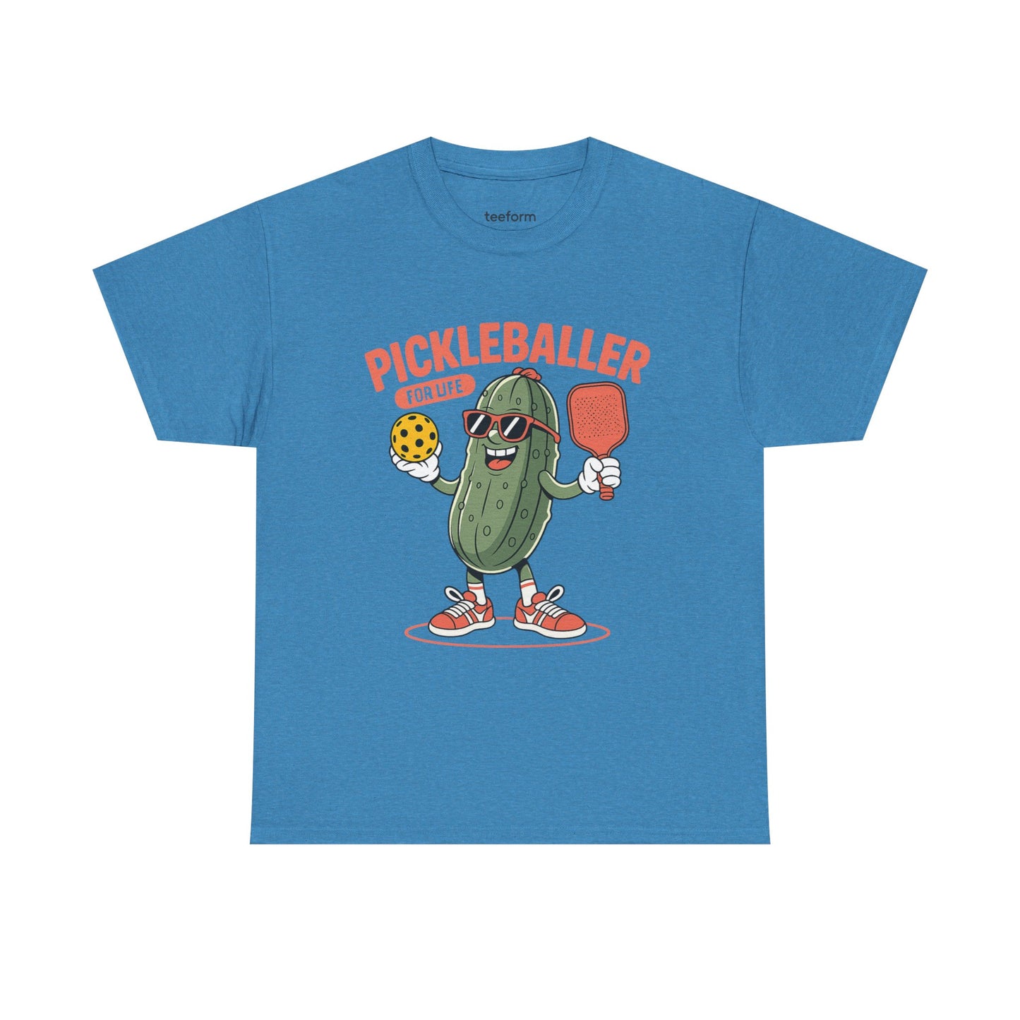 Pickleballer For Life Funny Pickleball T-Shirt