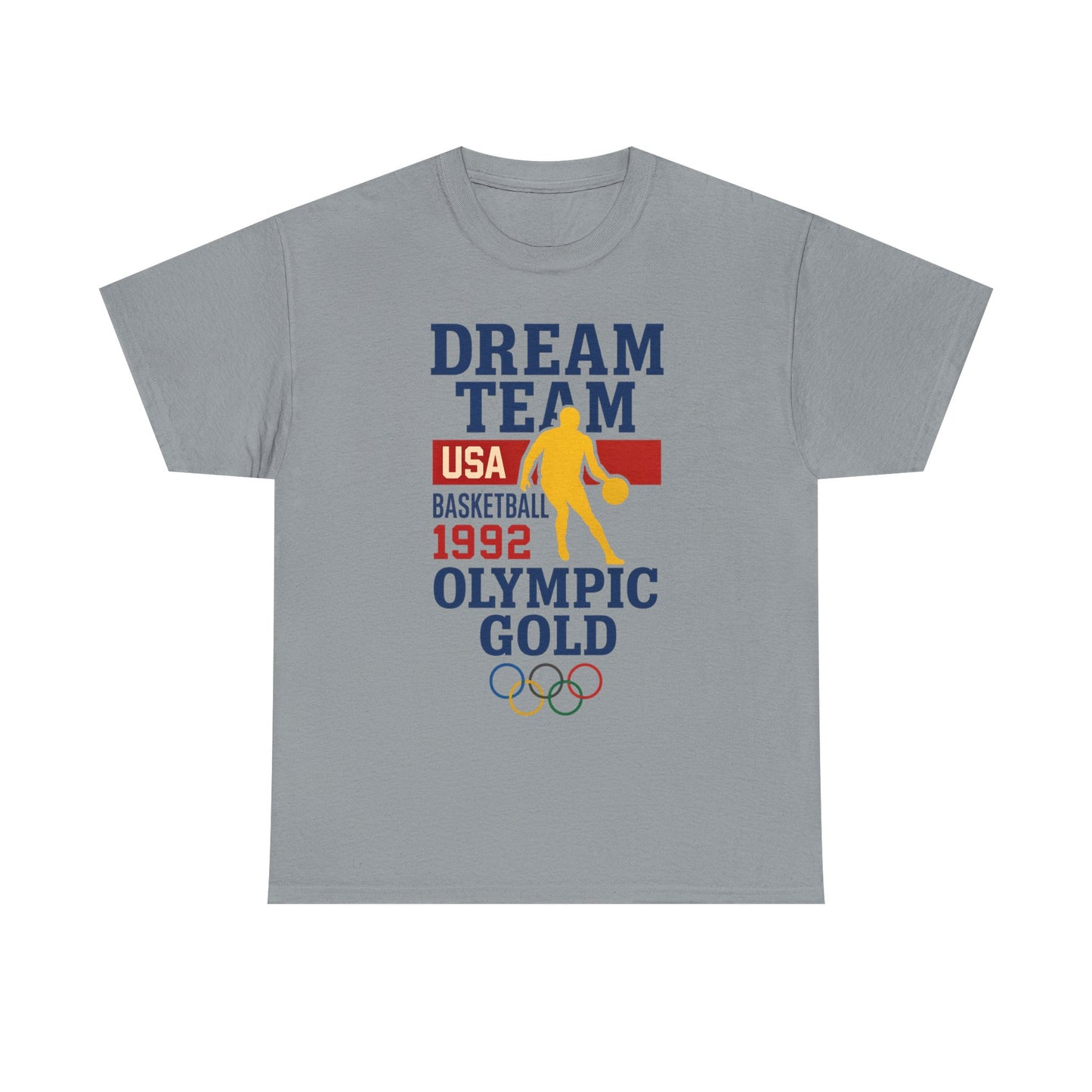 Gravel 1992 Dream Team USA Olympic Gold Basketball Tee