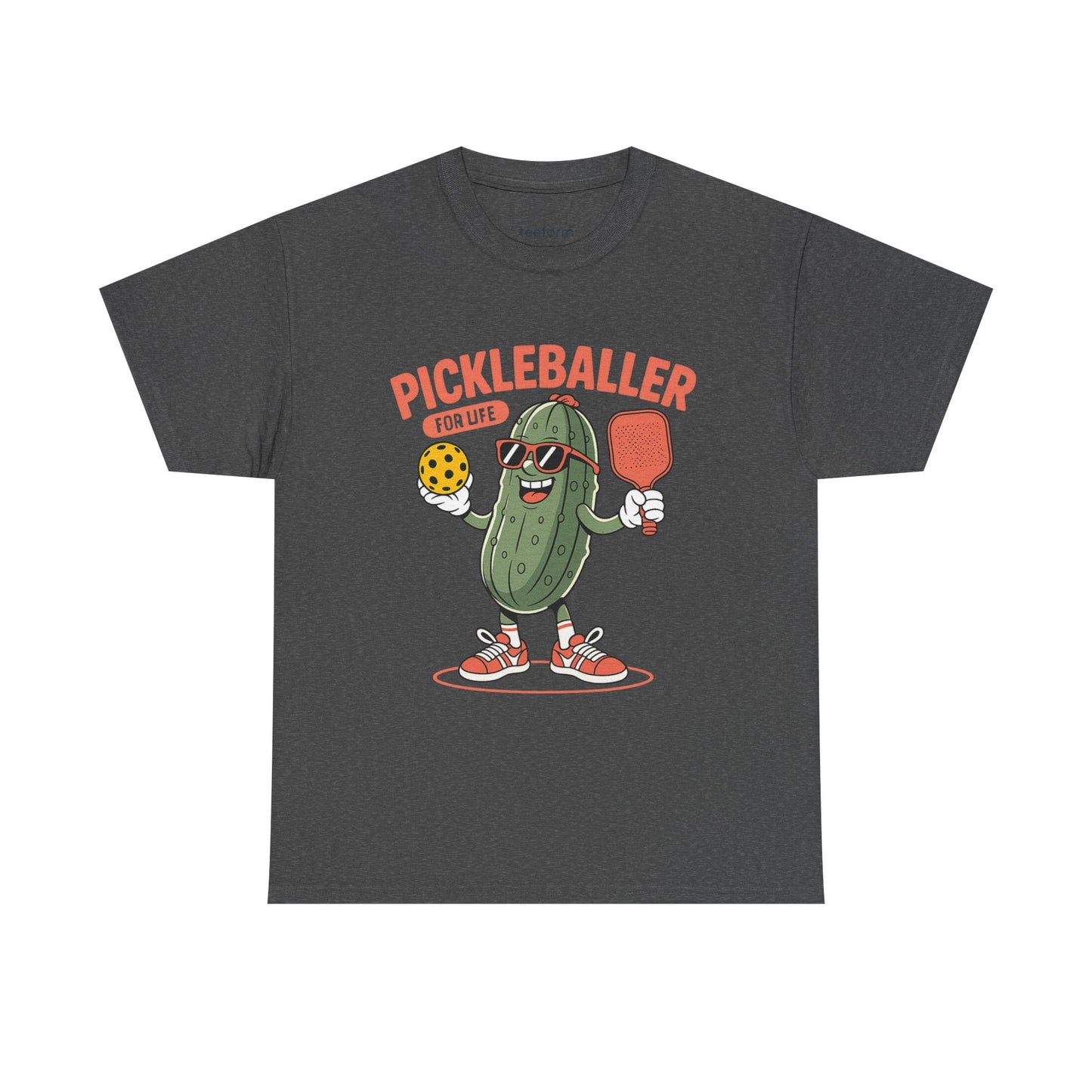 Pickleballer For Life Funny Pickleball T-Shirt