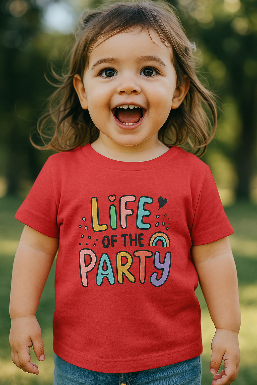 Life of the Party Toddler T-Shirt – Colorful Fun Kids Tee for Boys & Girls