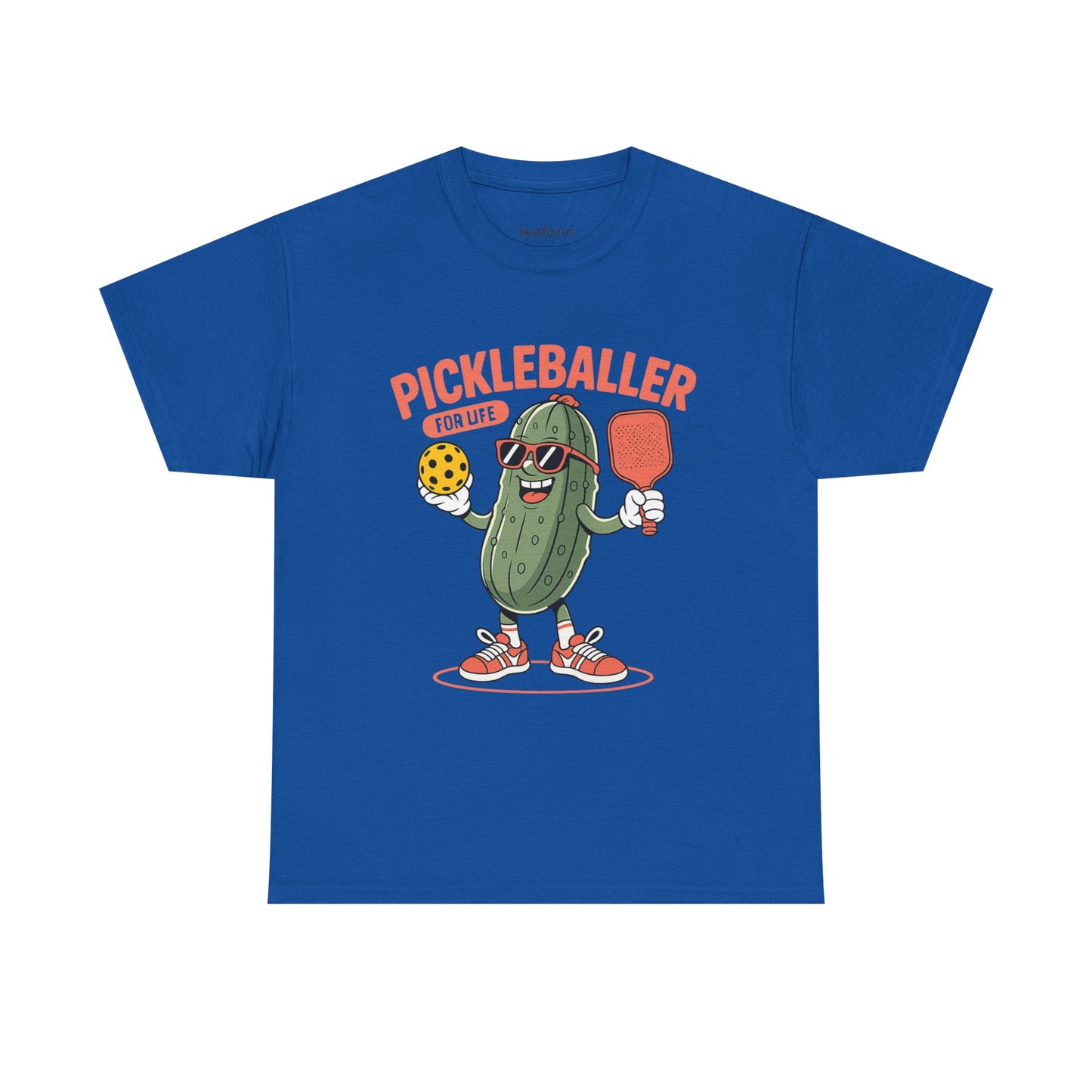 Pickleballer For Life Funny Pickleball T-Shirt