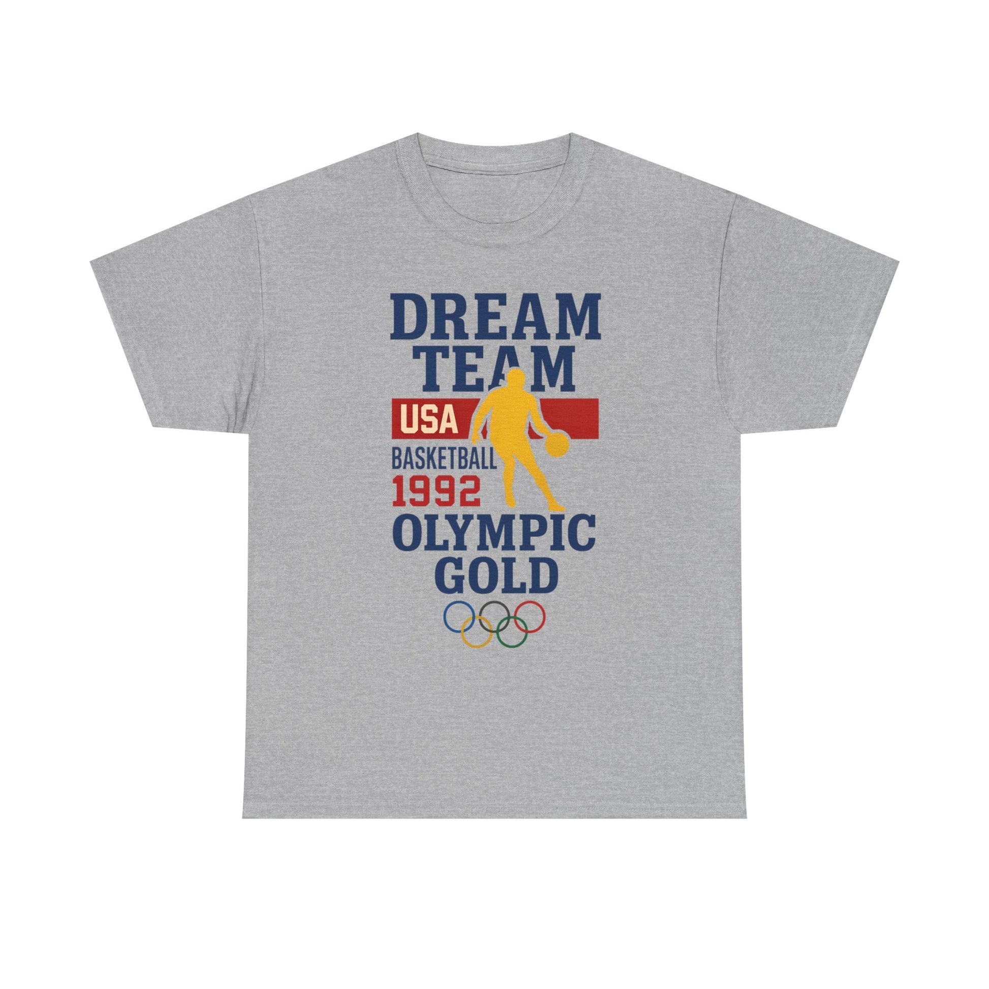 Ash 1992 Dream Team USA Olympic Gold Basketball Tee