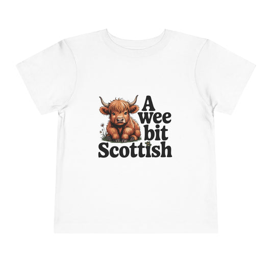 A Wee Bit Scottish Toddler T-Shirt