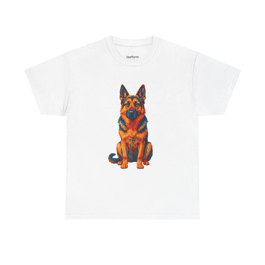 German Shepherd Dog Art T-Shirt