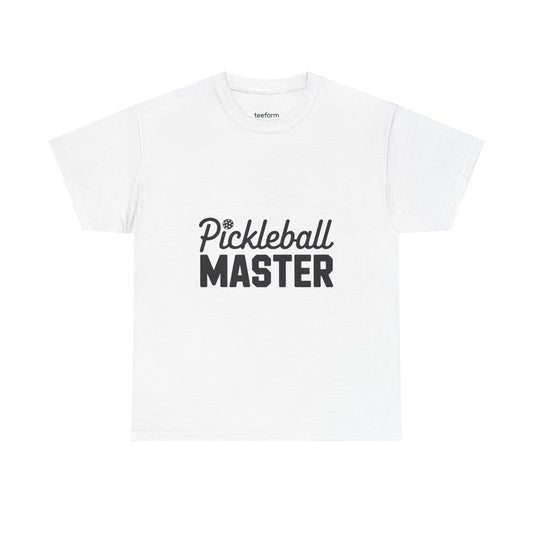 Pickleball Master T-Shirt – Funny Retro Pickleball Shirt for Players & Fans