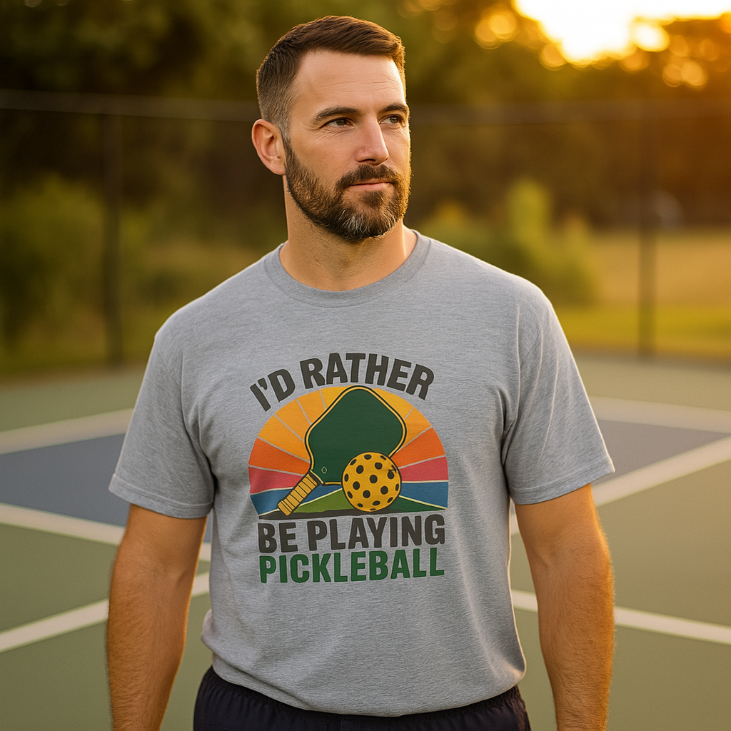 I'd Rather Be Playing Pickleball Tee
