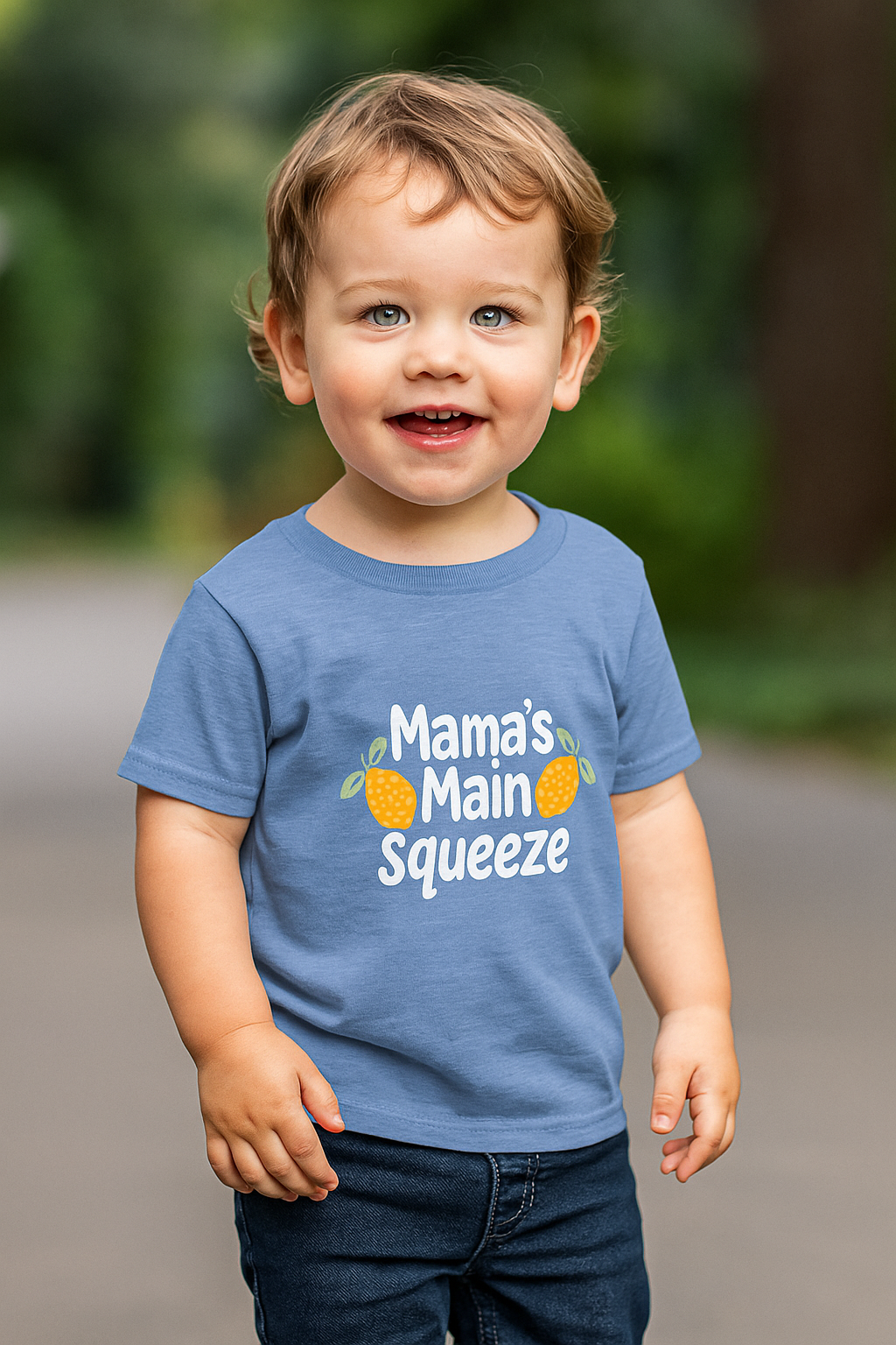 Mama's Main Squeeze Toddler T-Shirt – Cute Fruit Graphic Tee for Boys & Girls