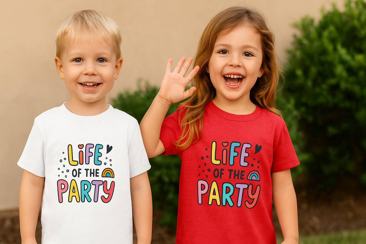 Life of the Party Toddler T-Shirt – Colorful Fun Kids Tee for Boys & Girls