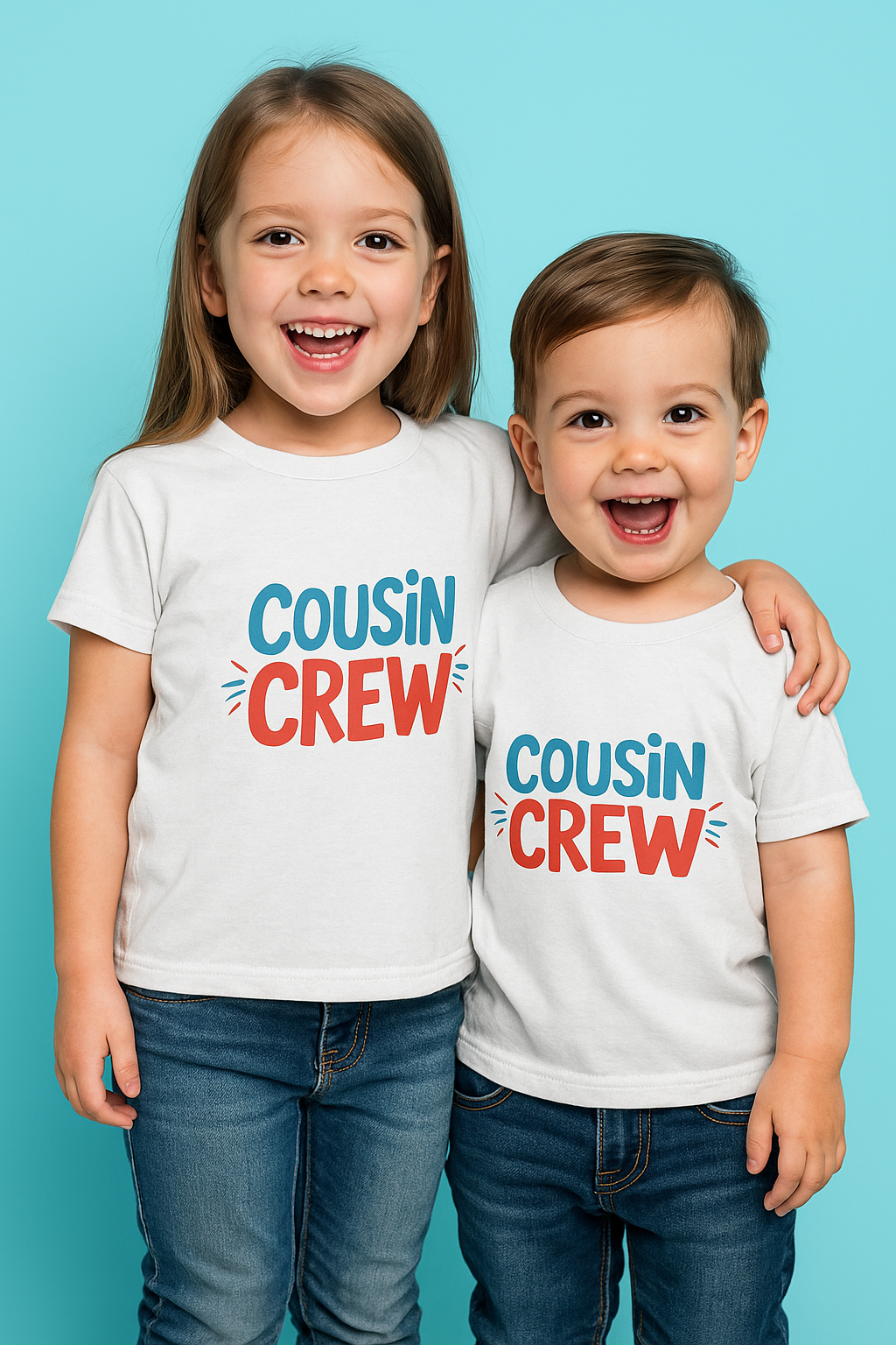 Cousin Crew Toddler T-Shirt – Matching Family Outfit for Boys & Girls